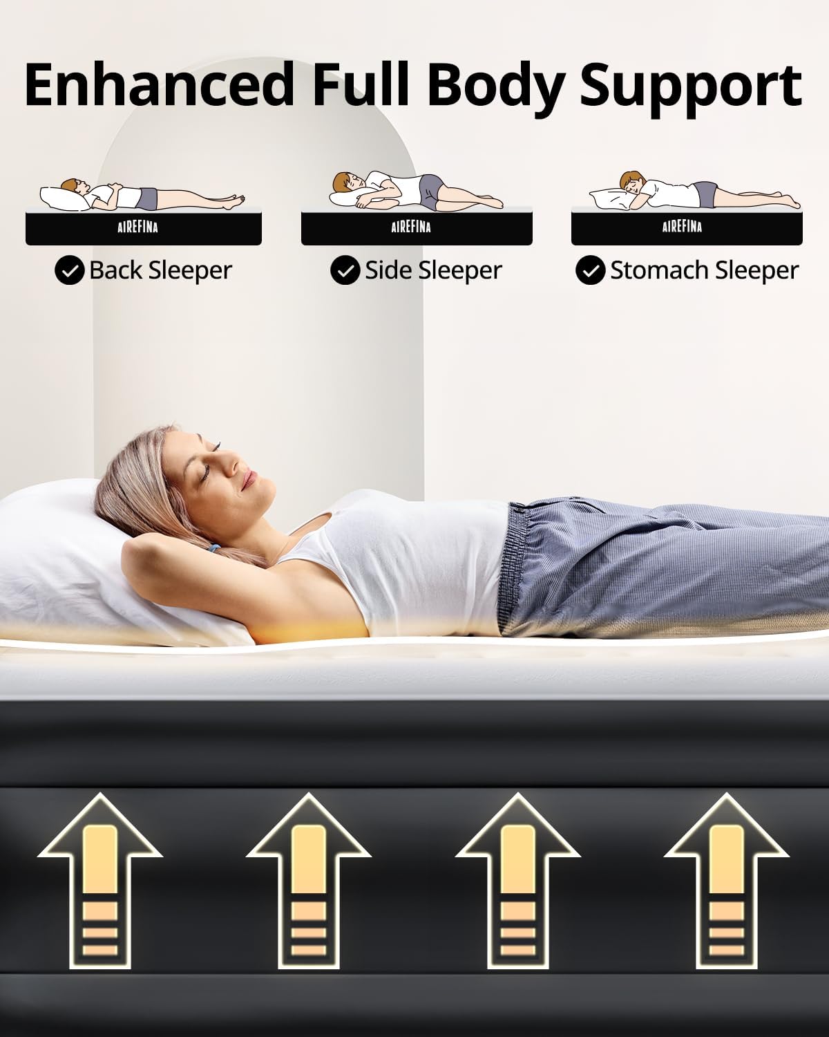 Inflatable Air mattress by Rk Comfort