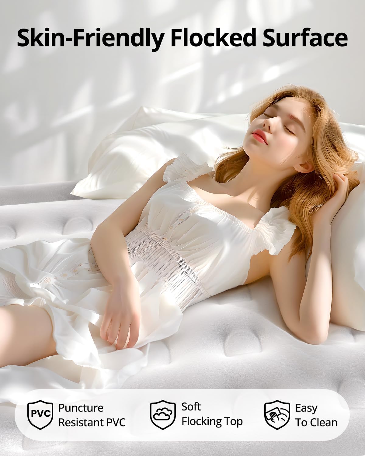 Inflatable Air mattress by Rk Comfort