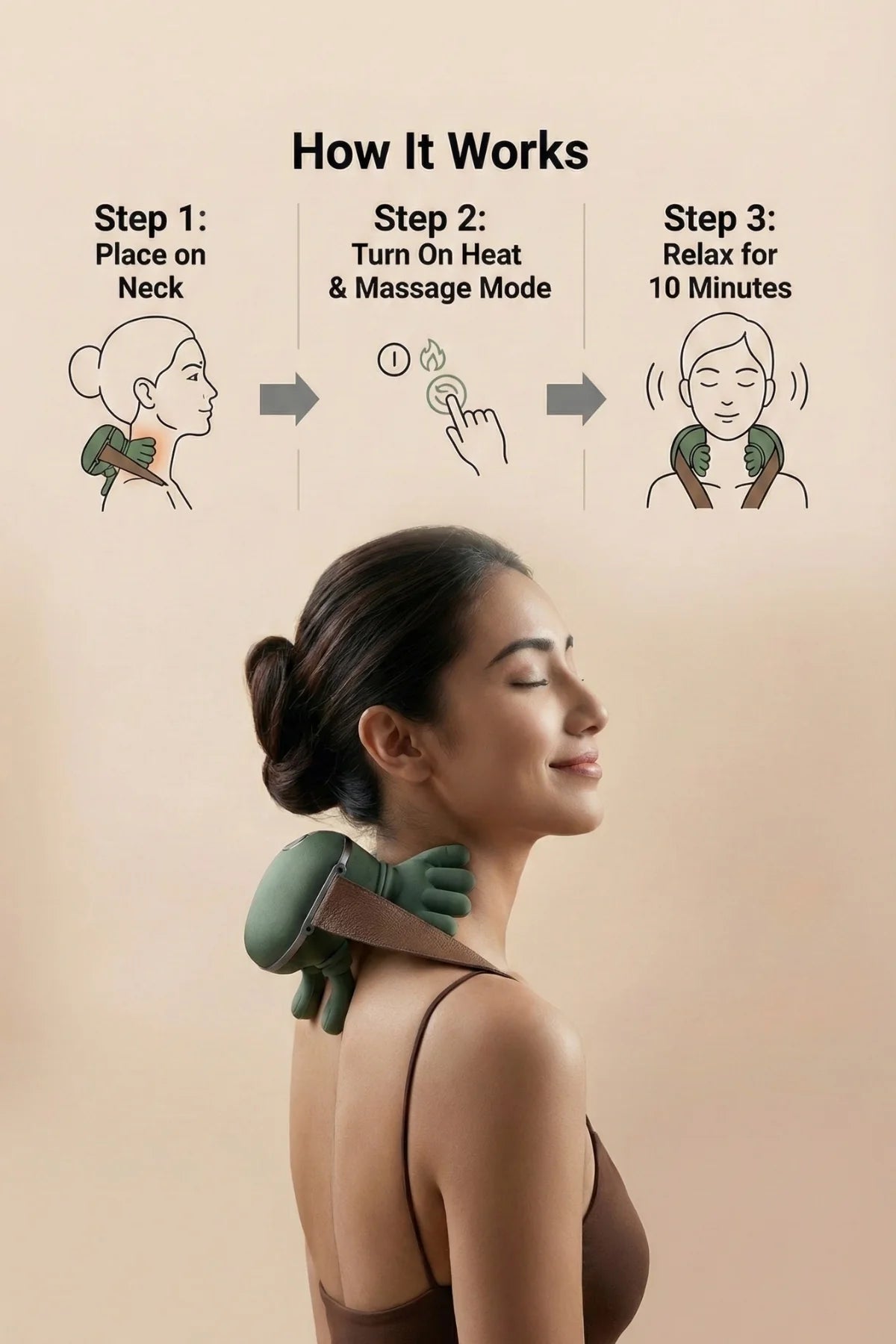 RK Comfort™ Deep Tissue Neck & Shoulder Massager